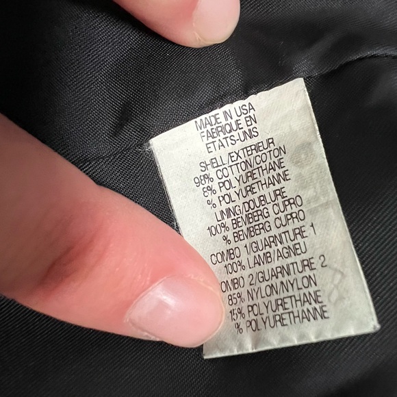 Helmut Lang Jean/Leather Double Zip Asymmetrical Jacket- Medium - Picture 12 of 12